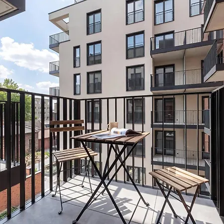 Apartment Beige By The River In With Balcony By Renters Szczecin