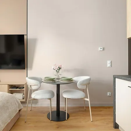 Beige By The River In With Balcony By Renters Apartment