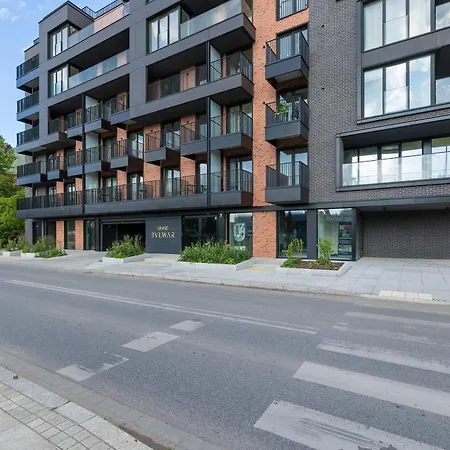 Beige By The River In With Balcony By Renters Szczecin